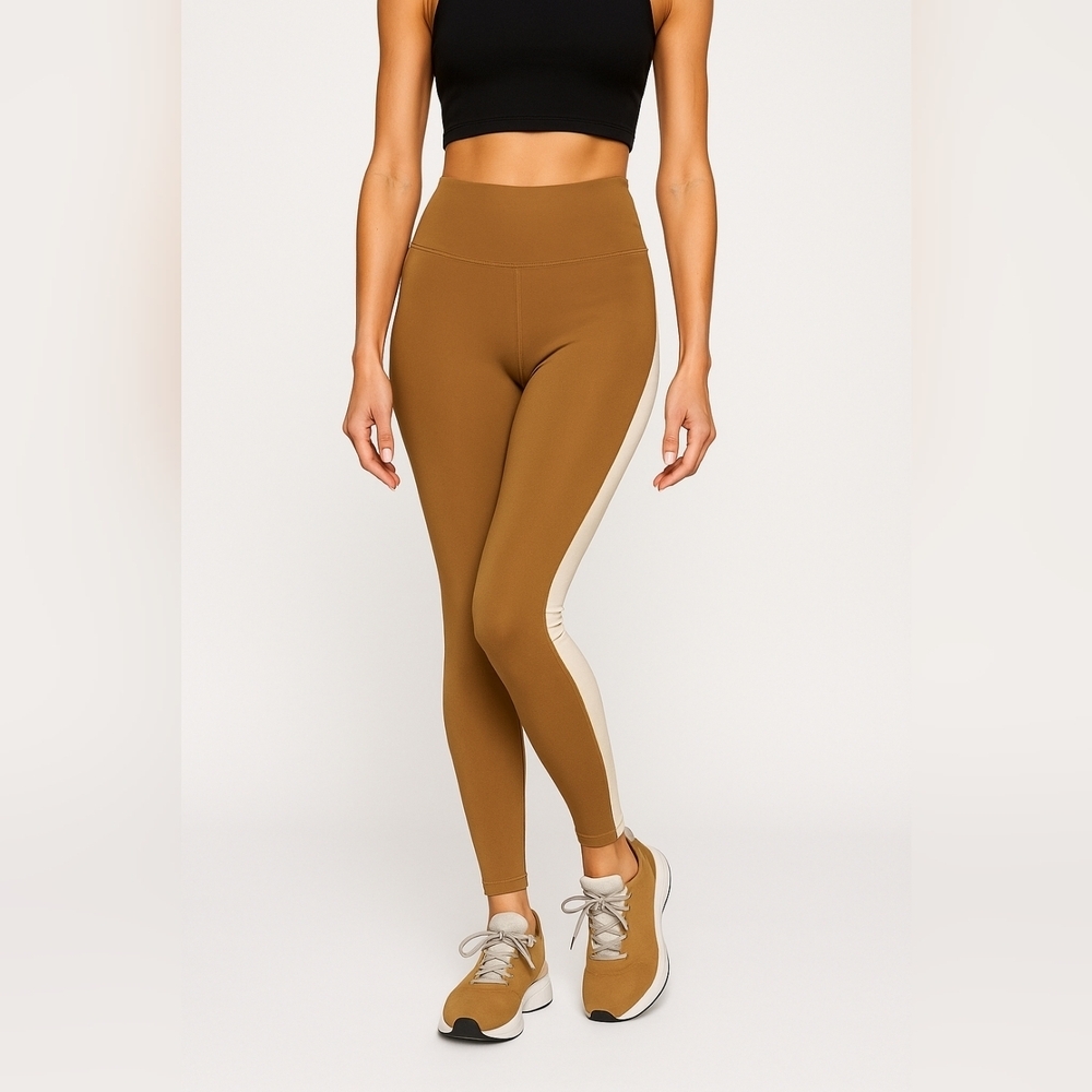NWOT Nylora Tan High Rise Legging Sz XS